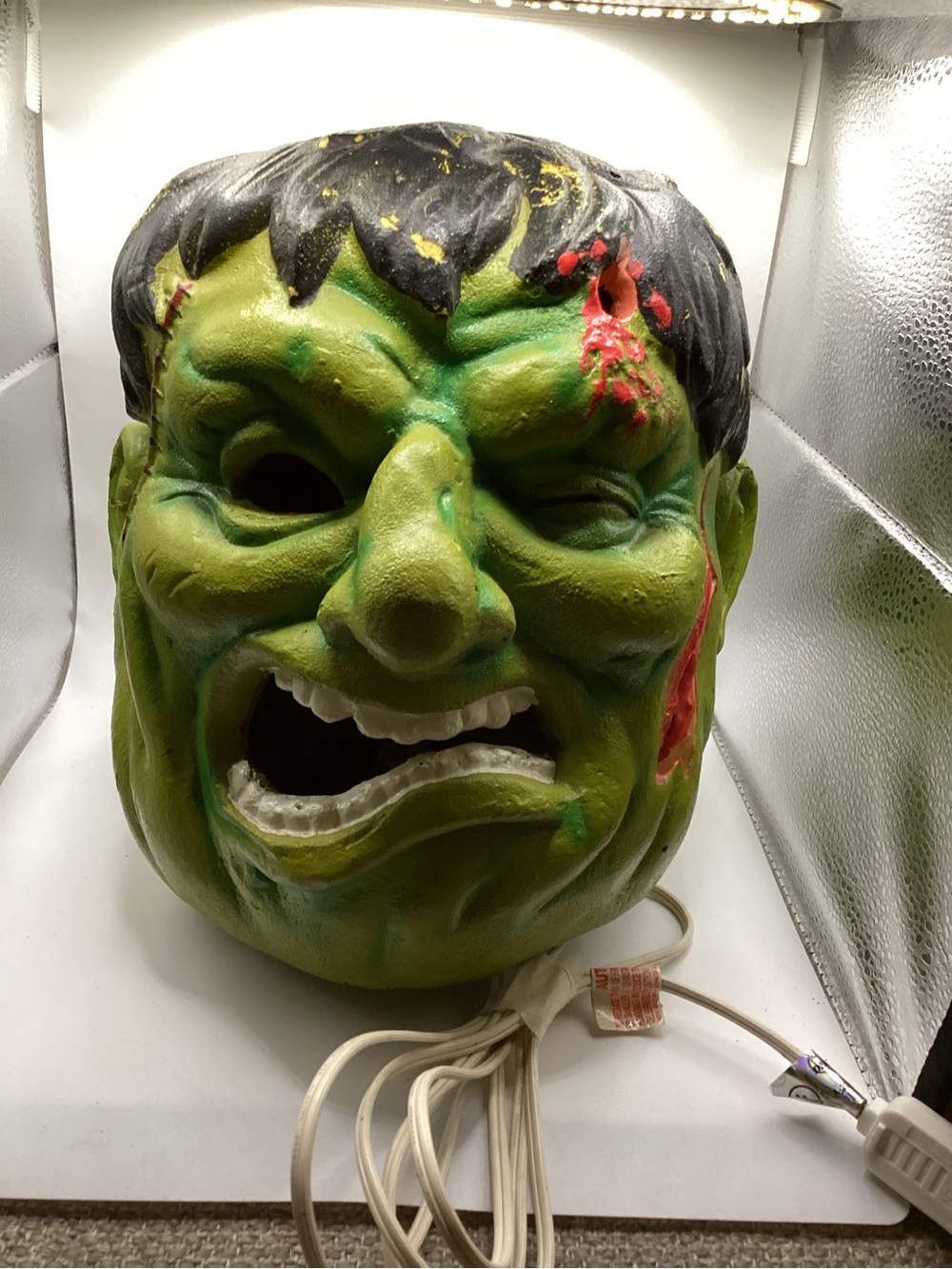 1996 Matrix Industries light-up Frankenstein monster foam Halloween Decor